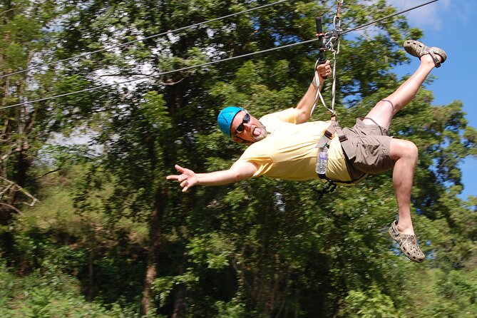 Shore Excursion: Ride N Zip Adventure - Zip line run details: 8 ACCT certified lines and 7,900 feet of cable