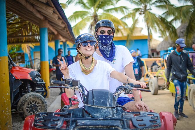 Small group ATV Adventure to Water Cave and Macao Beach - Guides and Group Control: Vladimir, Gary, and Reginald Matter