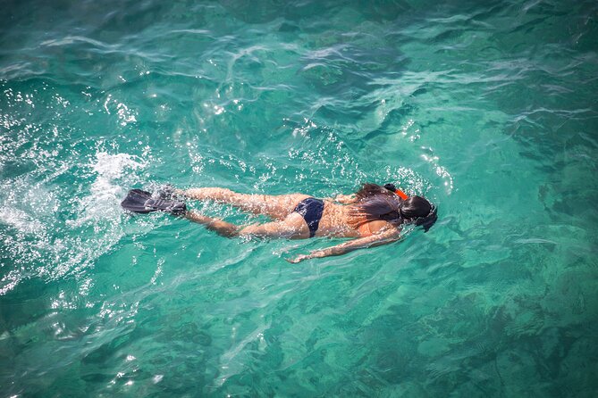 Small-Group Cruising and Snorkeling Catamaran Tour - The sandbar stop with a floating bar (yes, it’s as good as it sounds)