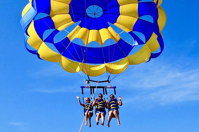 Speed Boat Activity with Snorkeling and Parasailing in Punta Cana - Bávaro Natural Pool Snorkel: Coral Reef, Tube, and Goggles