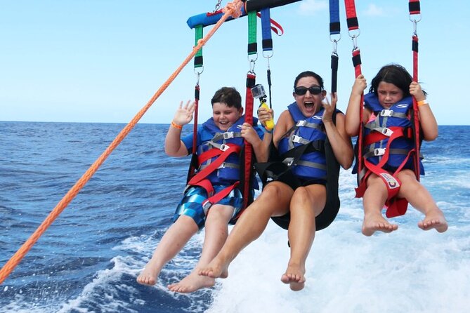 Speedboats and Parasailing Combo - Private-only for your group, but the cruise may still be shared
