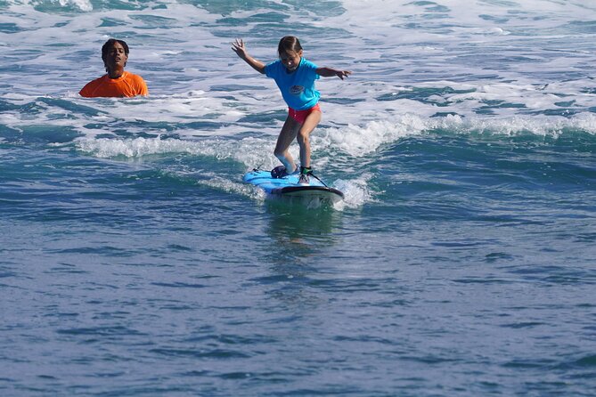 Surfing lesson at beautiful beach Playa Encuentro - Practical reality checks: timing, fitness, and weather