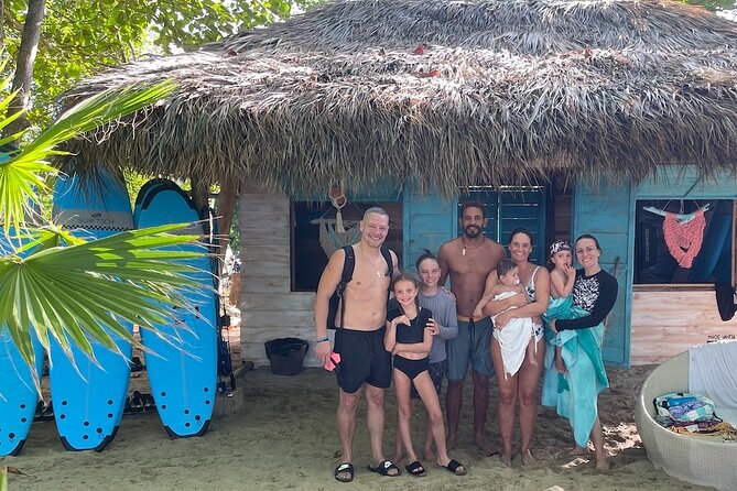 Surfing lesson at beautiful beach Playa Encuentro - Should you book? My honest take on booking Cabarete Surf Company