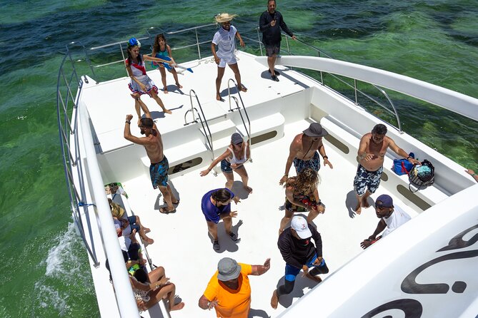 Taiguey Emotion Show - Stop 2 at Bavaro Beach: snorkeling in the Caribbean, gear included