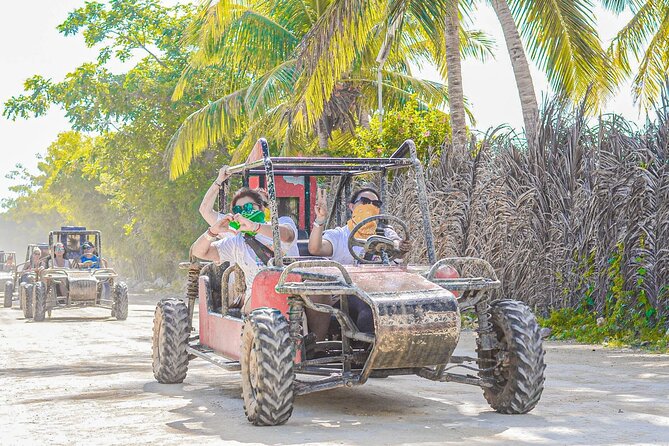 Tour ATV and buggy in Punta Cana Dominican Republic - Macao Beach time: beautiful sand, plus seaweed reality