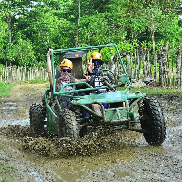 Tour in buggy half-day and beach cenote :Punta Cana - The buggy adventure: what driving is like in Punta Cana’s roads