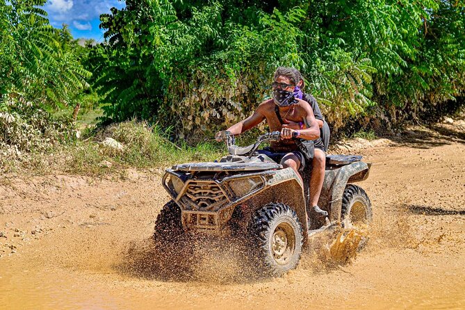 Tour Moto ATV en Punta Cana, Playa, Cueva Taína y Casa Dominicana - ATV Chaos, but Carefully Timed: The 3-Hour Reality