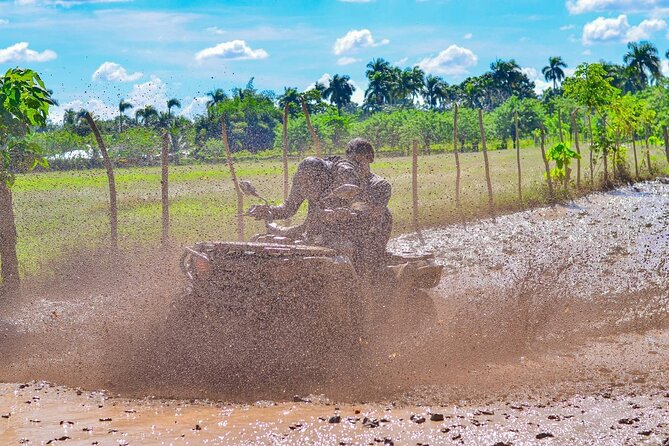 Tour Moto ATV en Punta Cana, Playa, Cueva Taína y Casa Dominicana - Macao Beach Stop: Short Time, Big Payoff Views
