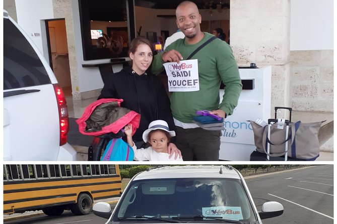 Transfer from Punta Cana Airport to Romana Bayahibe hotels and vice versa. - Price and value for a group of up to four
