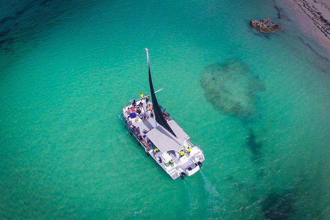 Up to 15 passengers Private Catamaran Sailing from Punta Cana - A private catamaran party on Punta Cana’s coastline