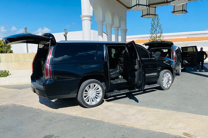 Vip transportation in Punta Cana BAVARO Roundtrip - The arrival time rule: 1 hour 30 minutes after landing