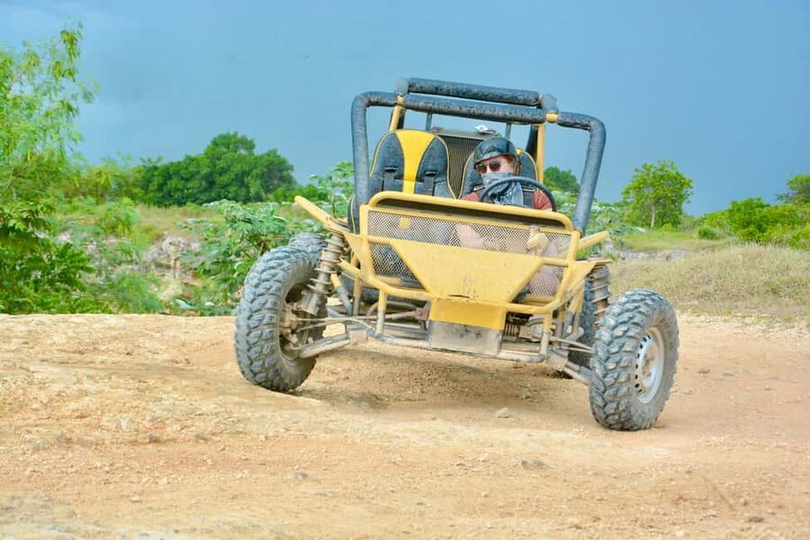 Wild Tiger Buggy: The Best Buggy Excursions in Punta Cana - Taino Cave swim time, with exclusive private access
