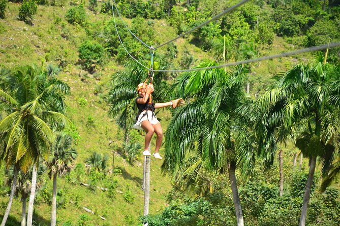 Zipline Expedition In Punta Cana - Safety System: Lifeline From First Platform To Last